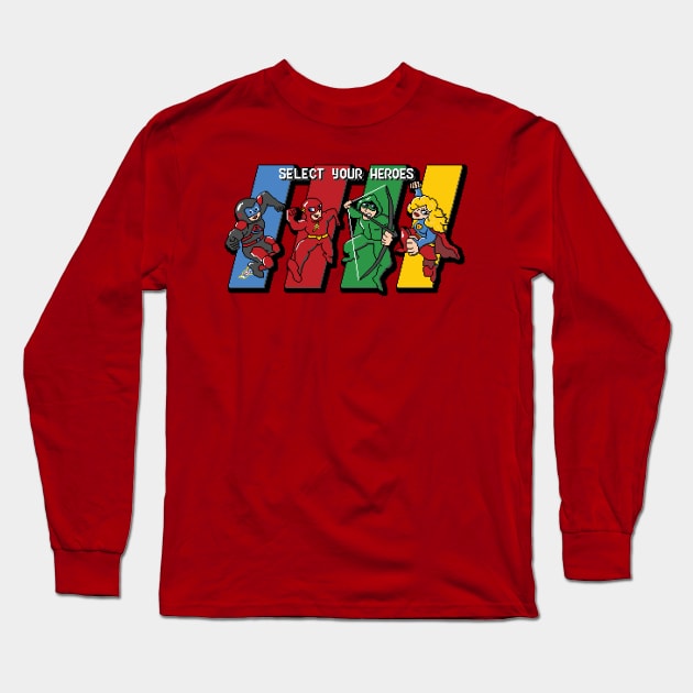 Flarrows in Time Long Sleeve T-Shirt by TroytlePower